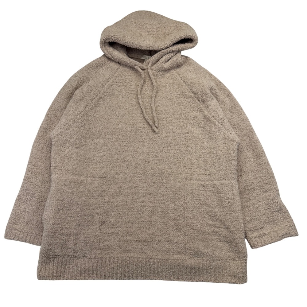 SUNDAY CITIZEN Unisex Beige Microfiber Snug Blanket Hoodie ONE SIZE
